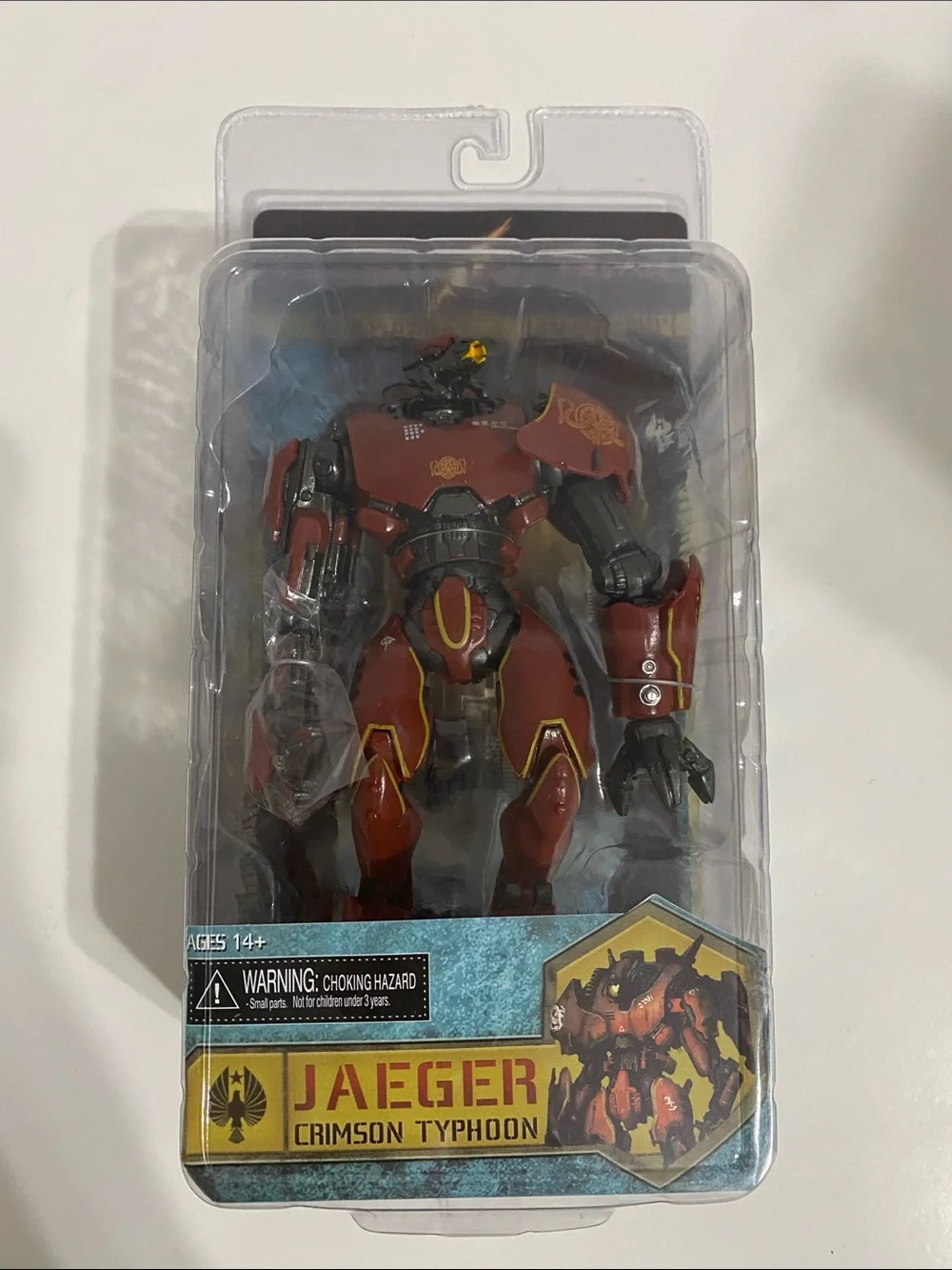 Neca Crimson Typhoon Action Figure Pacific Rim Jaeger Reel Toys Legendary WB